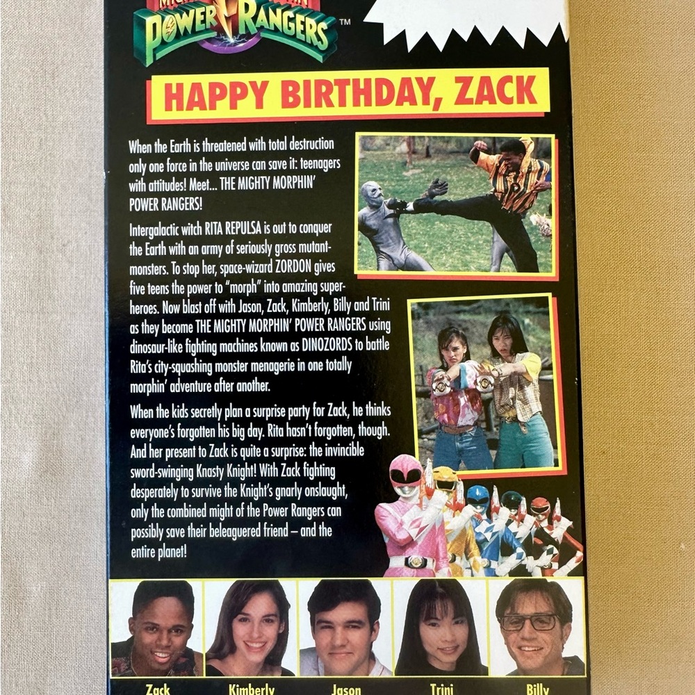 Mighty Morphin Power Rangers VHS Collection - Picture 9 of 15